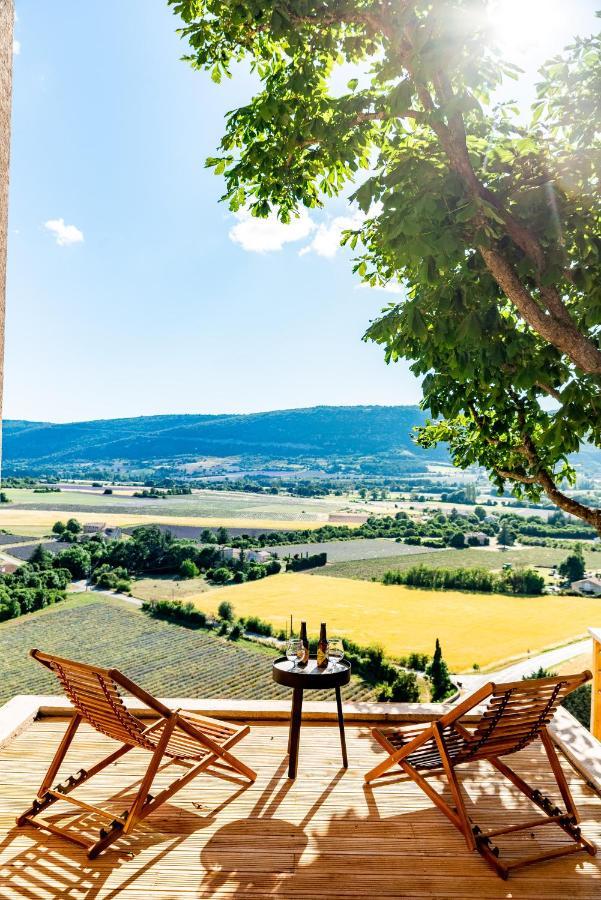 Le Nesk Ventoux - Hotel Sault-de-Vaucluse Buitenkant foto