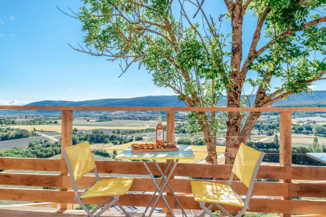 Le Nesk Ventoux - Hotel Sault-de-Vaucluse Buitenkant foto