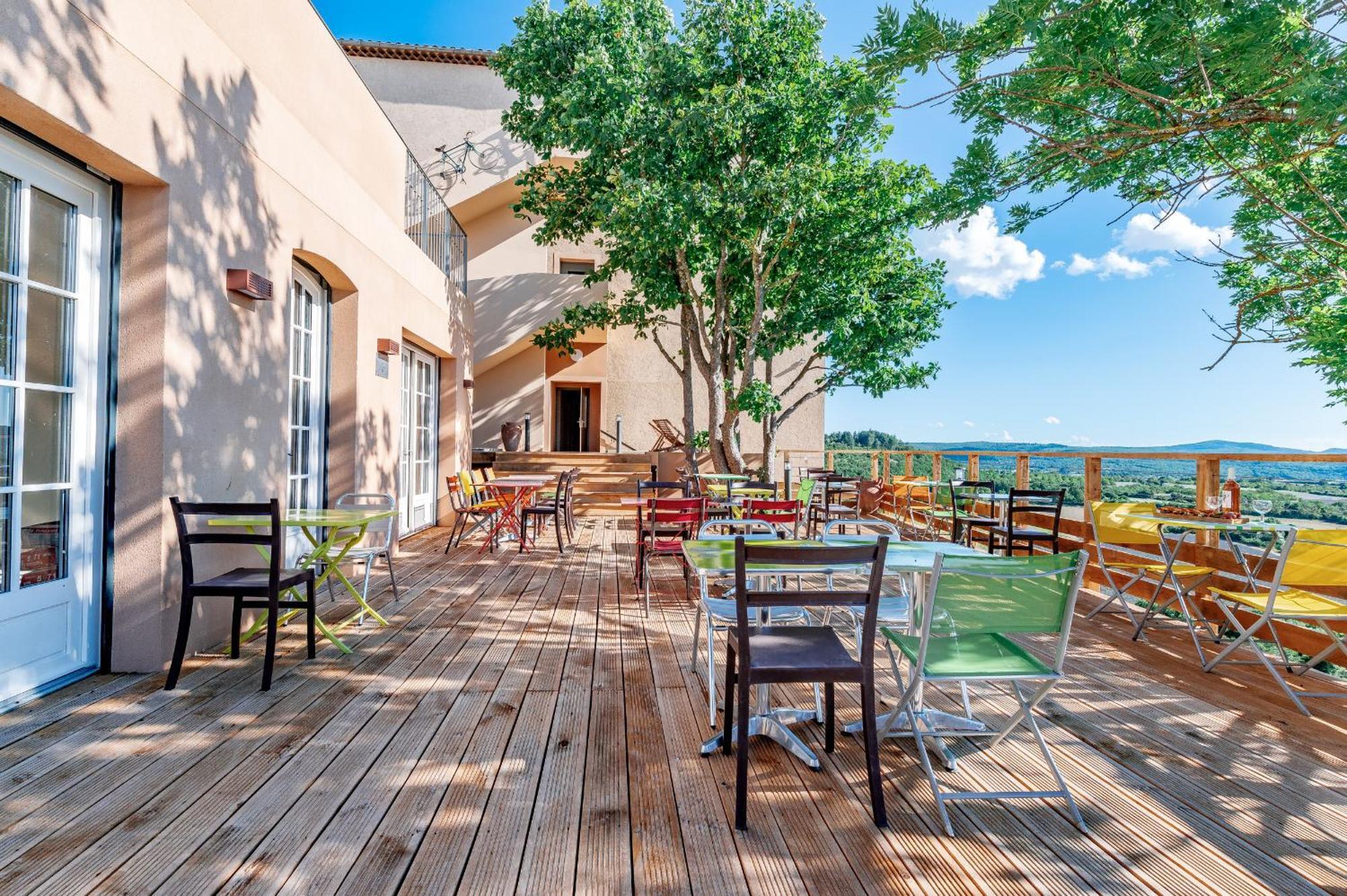 Le Nesk Ventoux - Hotel Sault-de-Vaucluse Buitenkant foto