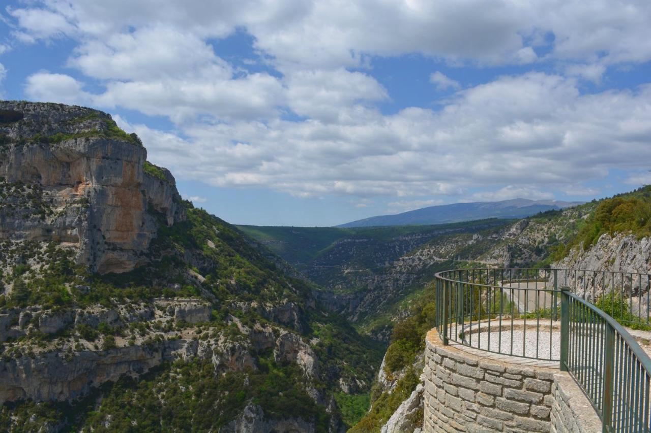 Le Nesk Ventoux - Hotel Sault-de-Vaucluse Buitenkant foto